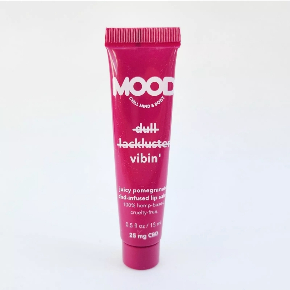 Mood American Eagle Chill Mind & Body Juicy Pomegranate Infused Lip Balm Salve